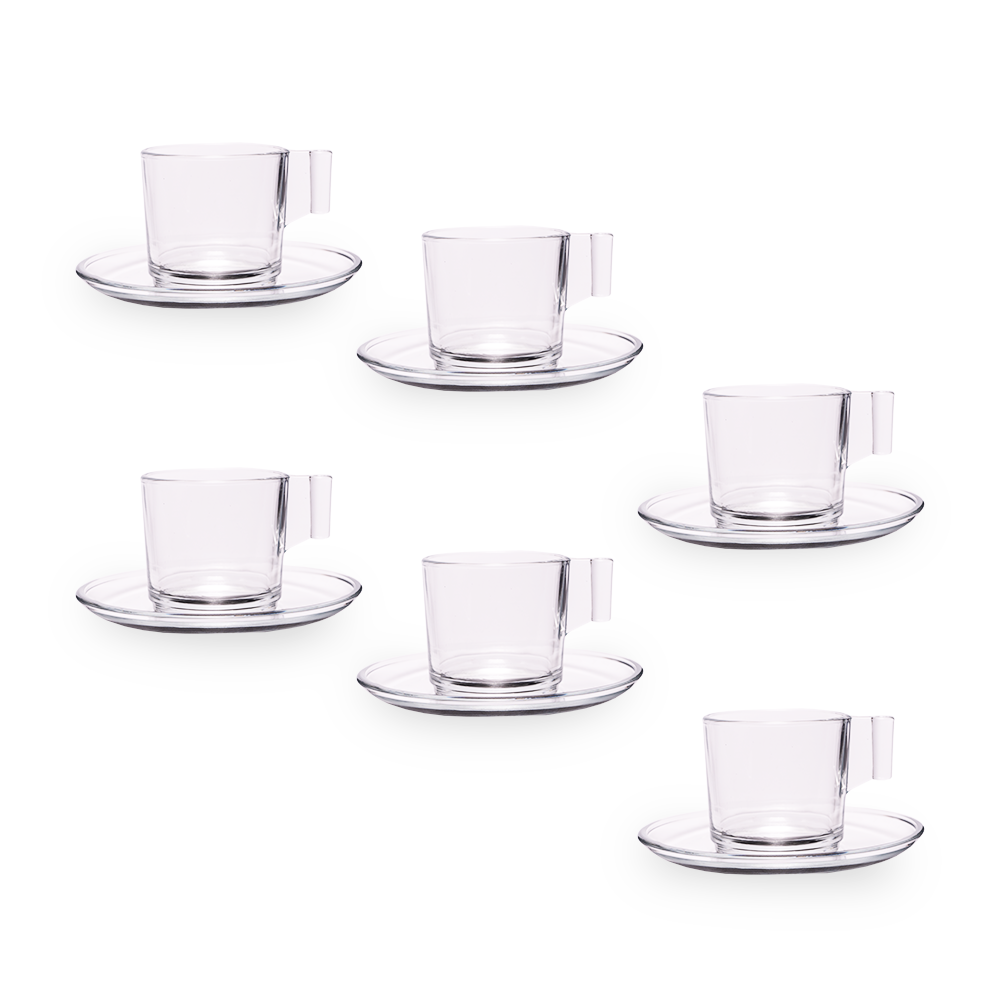 CONJUNTO DE XICARAS 90ML COM PIRES