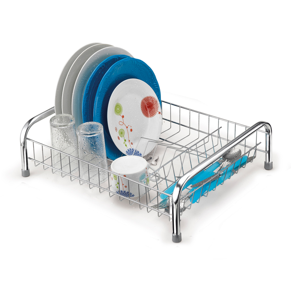 ESCORREDOR DE LOUÇAS CROMADO CAMA 40X25,5X25,5CM